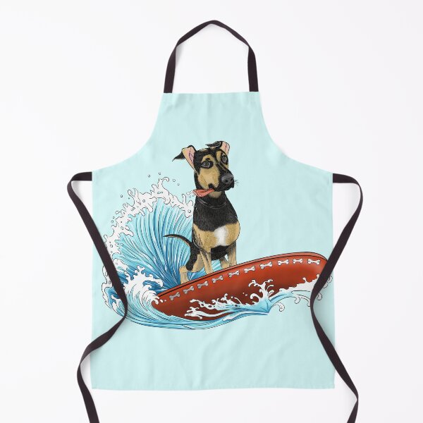 Item preview, Let's doggy surf designed and sold by jclar-art.