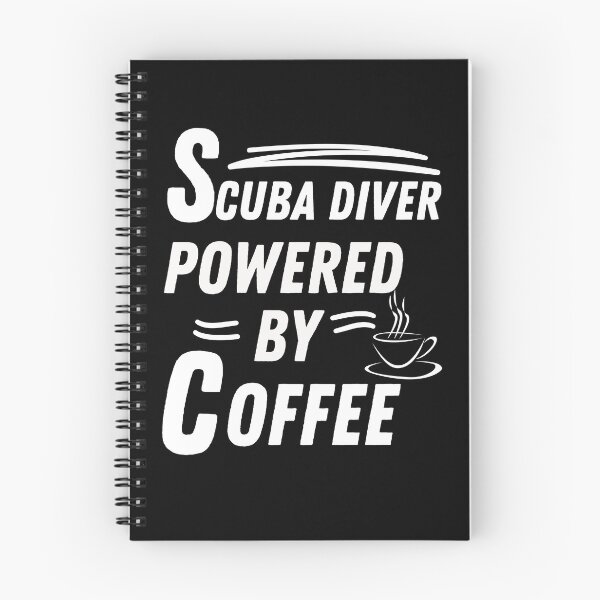 Item preview, Scuba diver powered by coffee designed and sold by annoying-shirts.