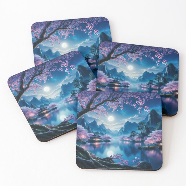 Item preview, Eastern Cherry Landscape  designed and sold by DeeCeeFashion.