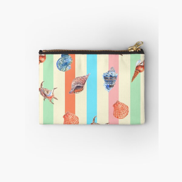 Item preview, Pastel Boho Seashells Stripes designed and sold by MaiZephyr.