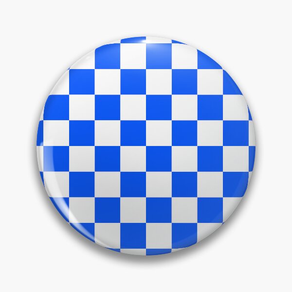 Item preview, Blue White Checker Checkered Pattern designed and sold by Bunmigraphics .