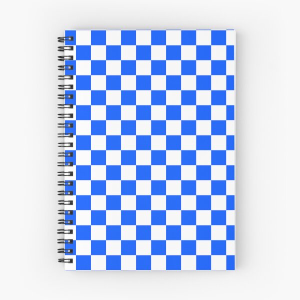 Item preview, Blue White Checker Checkered Pattern designed and sold by Bunmigraphics .
