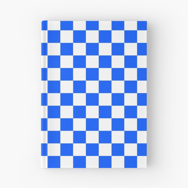 Item preview, Blue White Checker Checkered Pattern designed and sold by Bunmigraphics .