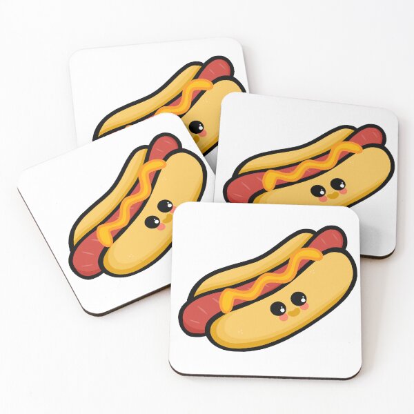 Item preview, CUTE HOT DOG | FOOD designed and sold by Jhestia.