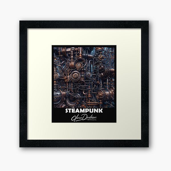Aperçu de l'œuvre Steampunk 28 créée et vendue par olivier duchossoir.