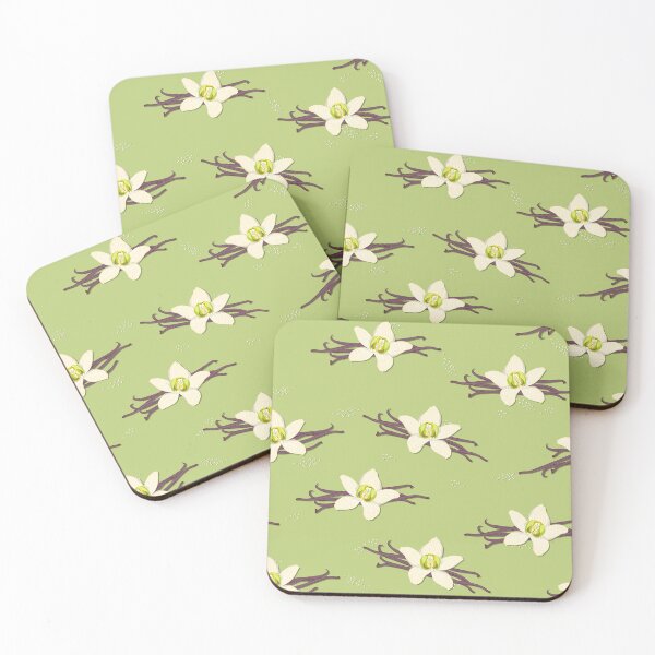 Item preview, Delicate flowers, Green background designed and sold by Alex  Blud.