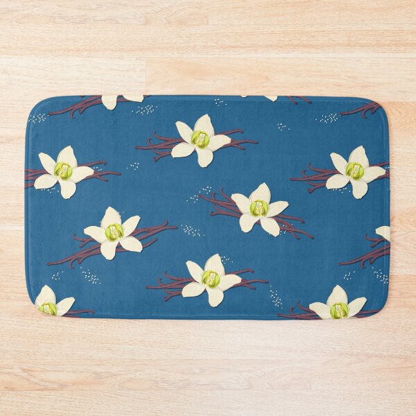 Item preview, Delicate flowers, Blue background designed and sold by Alex  Blud.