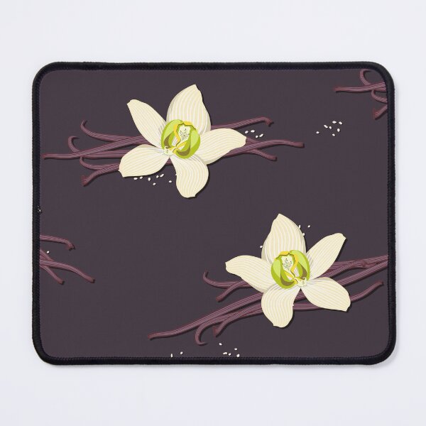 Item preview, Delicate flowers, Black background designed and sold by Alex  Blud.