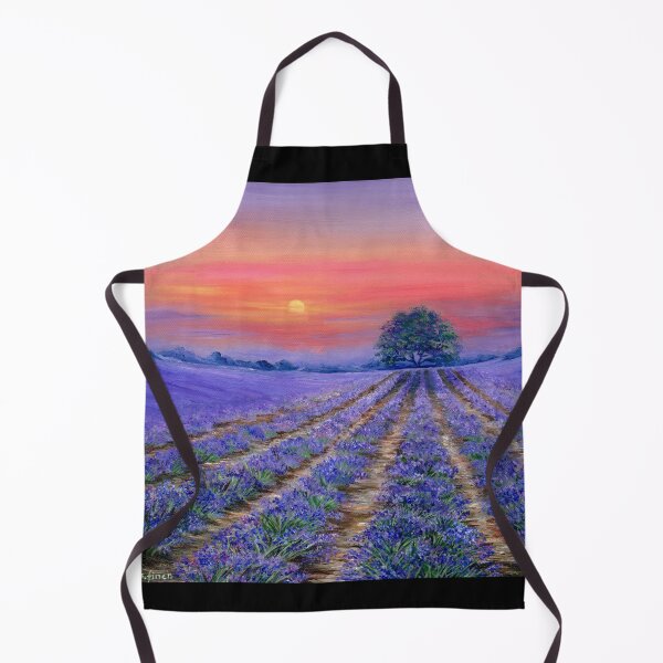 Item preview, Lavender Fields at Sunset designed and sold by Sonia Finch.
