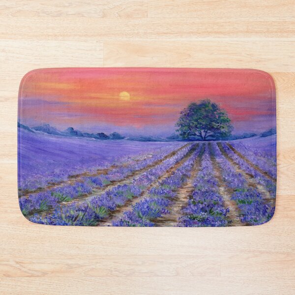 Item preview, Lavender Fields at Sunset designed and sold by Sonia Finch.