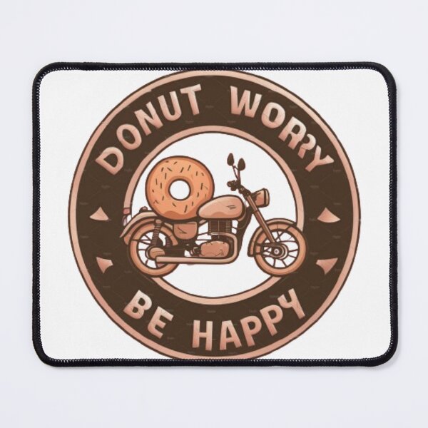 Item preview, Donut worry be happy designed and sold by NEWFASHION90.
