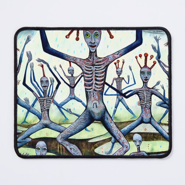 Item preview, Folk Art Aliens designed and sold by deepglitchart.