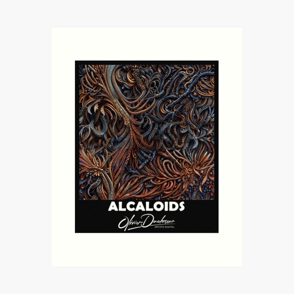 Aperçu de l'œuvre Alcaloids 95 créée et vendue par olivier duchossoir.