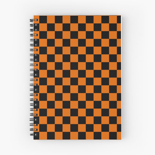 Item preview, Orange Black Checker Checkered Pattern designed and sold by Bunmigraphics .