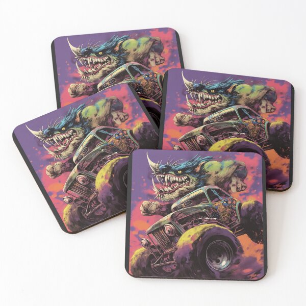 Item preview, Monster Rhino in Monster Truck designed and sold by VintageVibesKC1.