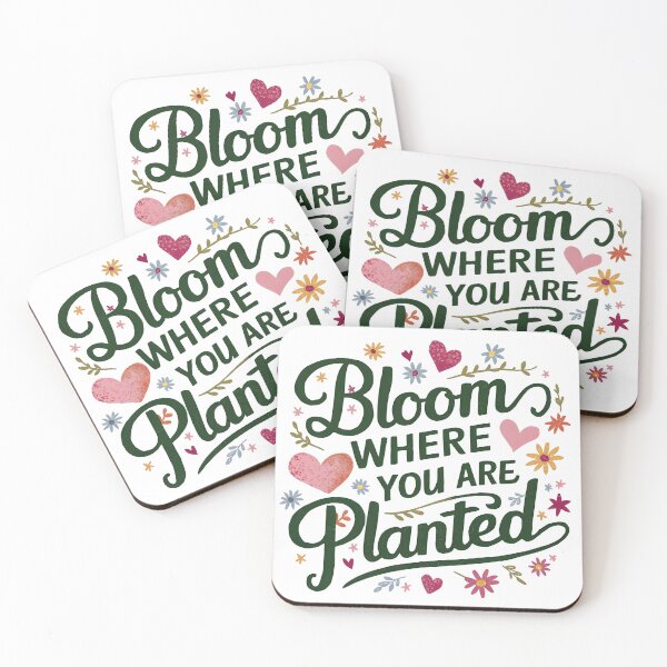 Item preview, Bloom Where You Are Planted designed and sold by IsmailMohammed0.