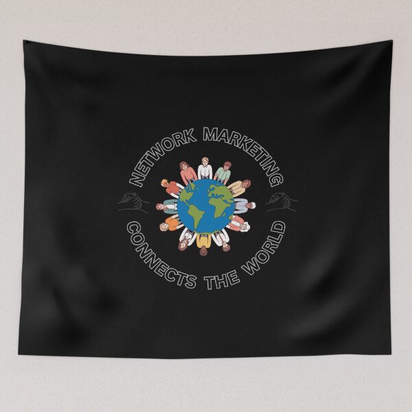 Item preview, NETWORK MARKETING CONNECTS THE WORLD  designed and sold by YourTrendyTees.