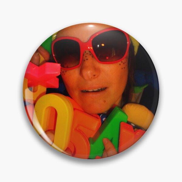 Item preview, Humorous photograph of adult child playing with letters designed and sold by Carré Comme Orange.