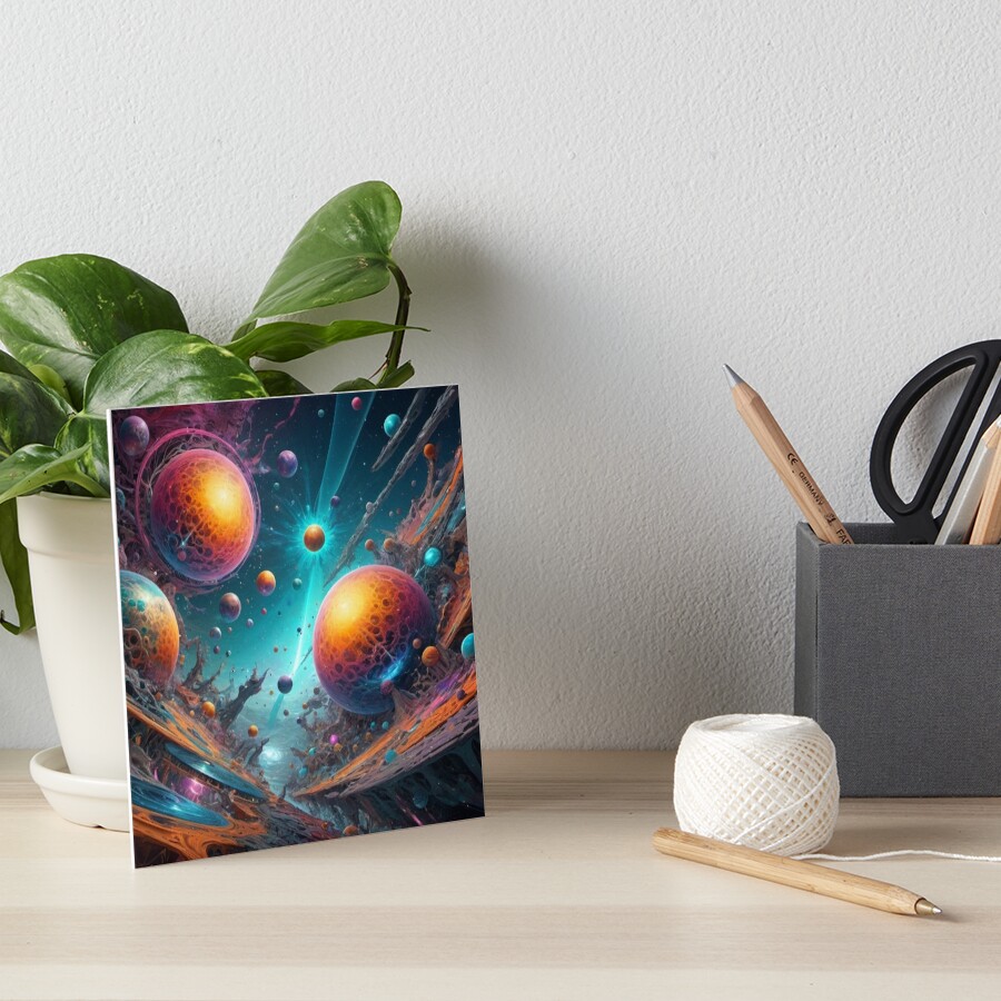 Item preview, Art Board Print designed and sold by eXtraHumans.