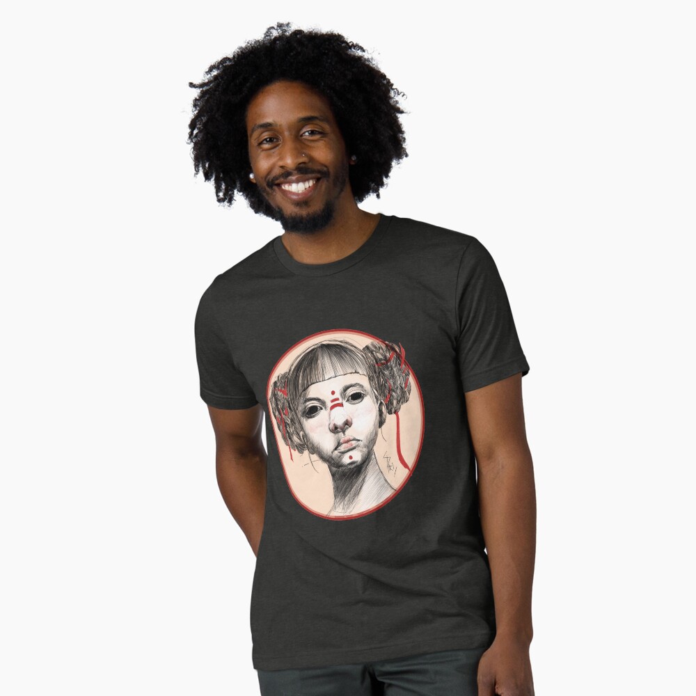 Aperçu de l'œuvre T-shirt chiné créée et vendue par Aldarane.