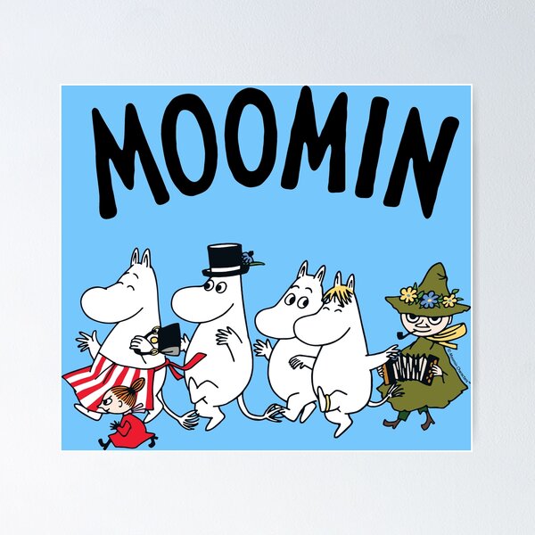 Item preview, Moomin Family Walking designed and sold by MoominStore.