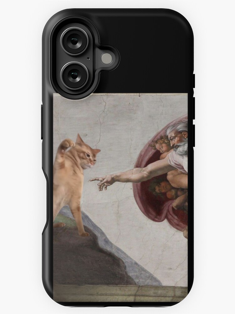 Thumbnail 1 of 4, iPhone Case, PURRFECT CREATION: And GOD Created Cats designed and sold by HooTeeZ.