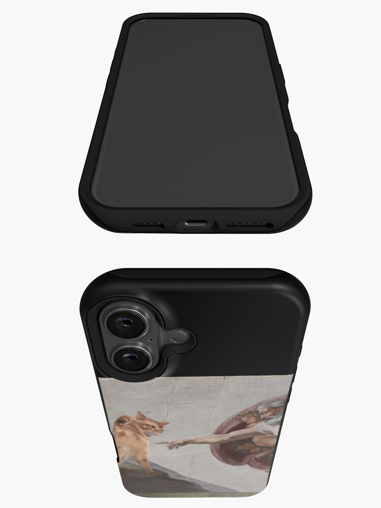 Thumbnail 3 of 4, iPhone Case, PURRFECT CREATION: And GOD Created Cats designed and sold by HooTeeZ.