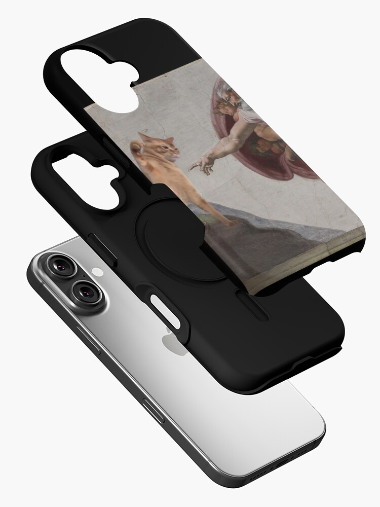 Thumbnail 2 of 4, iPhone Case, PURRFECT CREATION: And GOD Created Cats designed and sold by HooTeeZ.