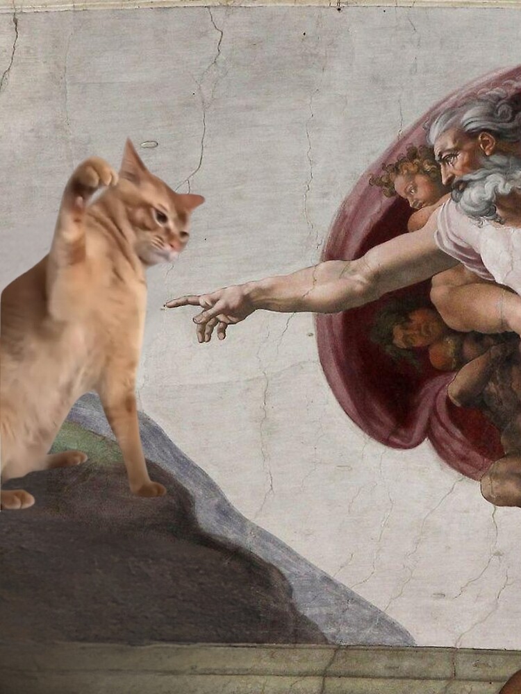Thumbnail 3 of 3, Poster, PURRFECT CREATION: And GOD Created Cats designed and sold by HooTeeZ.
