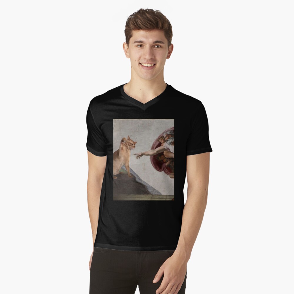 Item preview, V-Neck T-Shirt designed and sold by HooTeeZ.