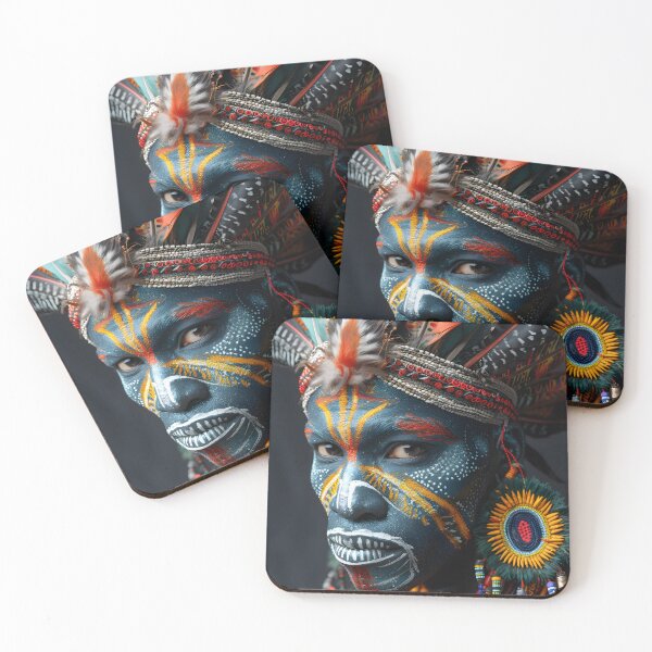 Item preview, Colorful traditional African attire details designed and sold by Artessie.