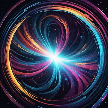 Artwork thumbnail, Journey to Hyperspace - Physics by eXtraHumans