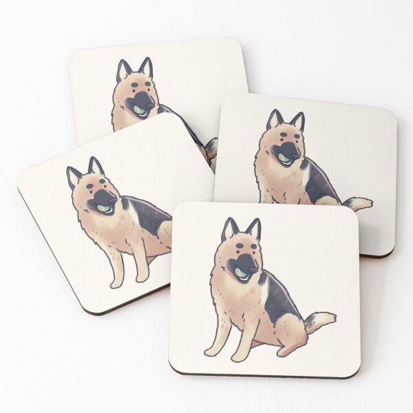 Item preview, german shepherd illustration  designed and sold by Artofmayara.