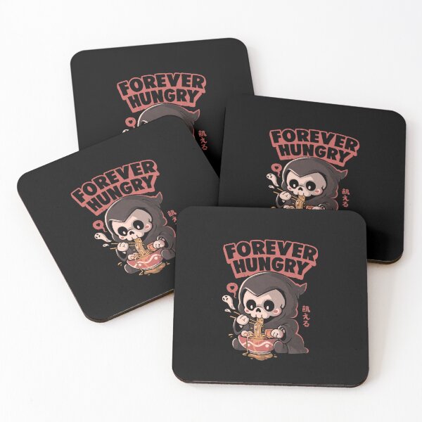 Item preview, Forever Hungry - Funny Cool Skull Death Lamen Food Gift designed and sold by EduEly.