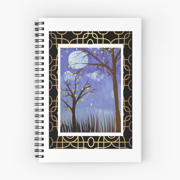 Item preview, Midnight Whispers: Moonlit Secrets of the Ancient Tree designed and sold by Gauri Desai.