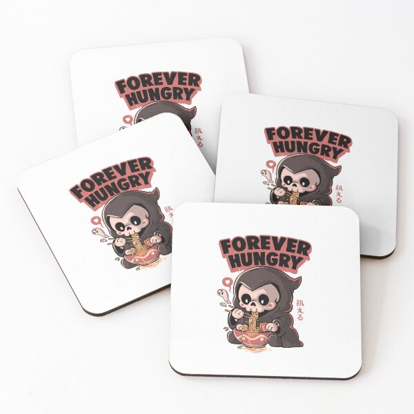 Item preview, Forever Hungry - Funny Cool Skull Death Lamen Food Gift designed and sold by EduEly.