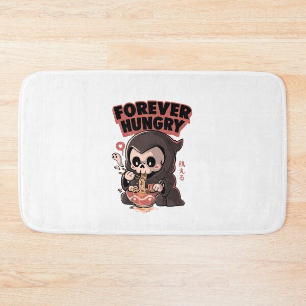 Item preview, Forever Hungry - Funny Cool Skull Death Lamen Food Gift designed and sold by EduEly.