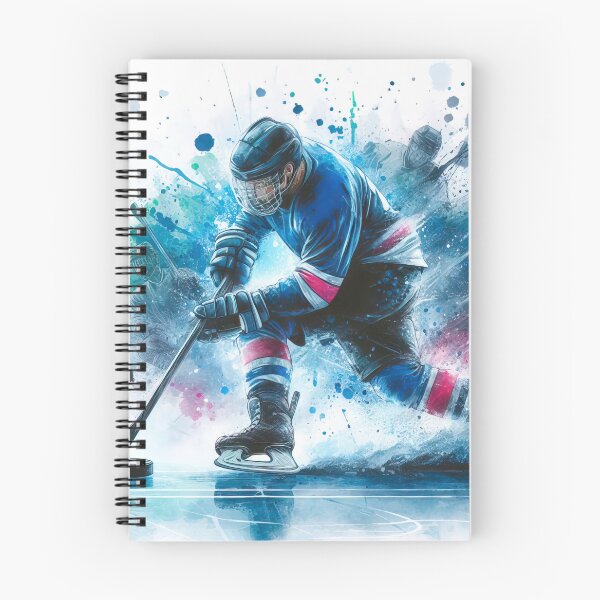 Item preview,  Ice hockey in watercolor designed and sold by paulrommer.