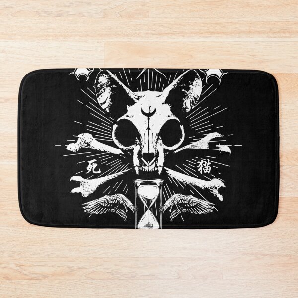 Item preview, Miyauw - Black Metal Cat designed and sold by Neko Mort.