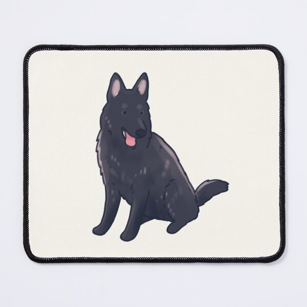 Item preview, Black german shepherd illustration  designed and sold by Artofmayara.