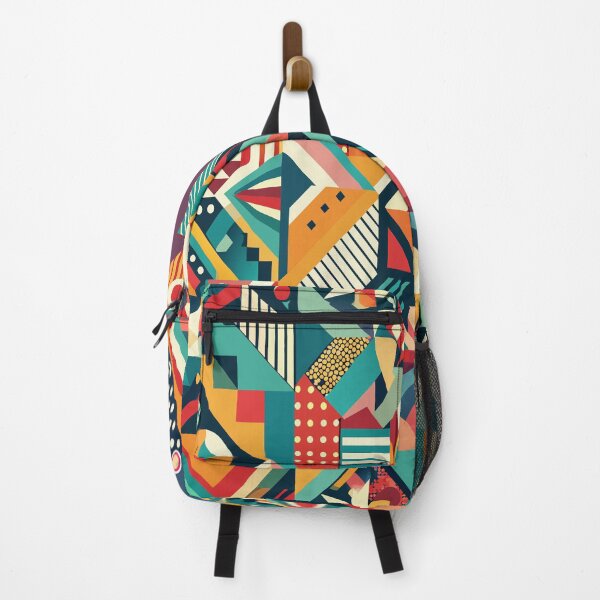 Item preview, Vibrant Geometric Symphony designed and sold by AgarutanPrint.