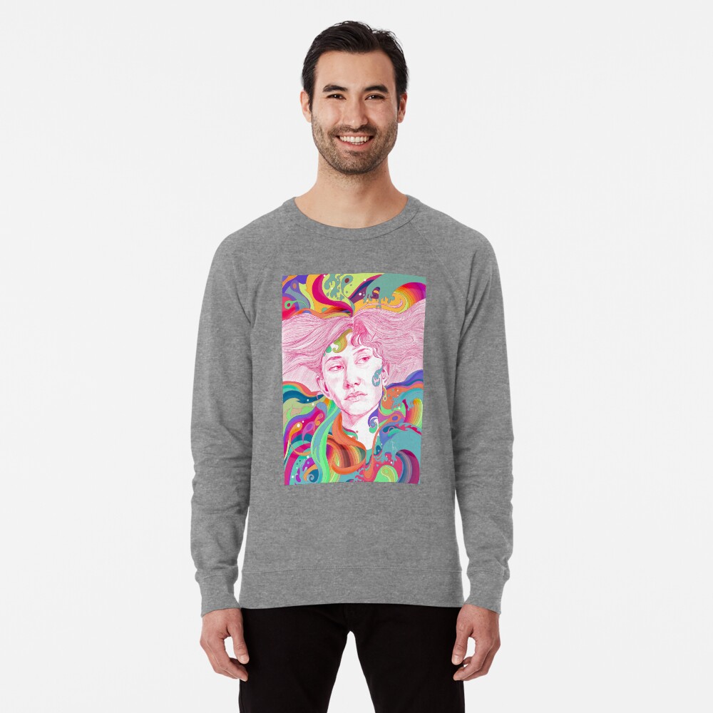 Aperçu de l'œuvre Sweatshirt léger créée et vendue par Aldarane.