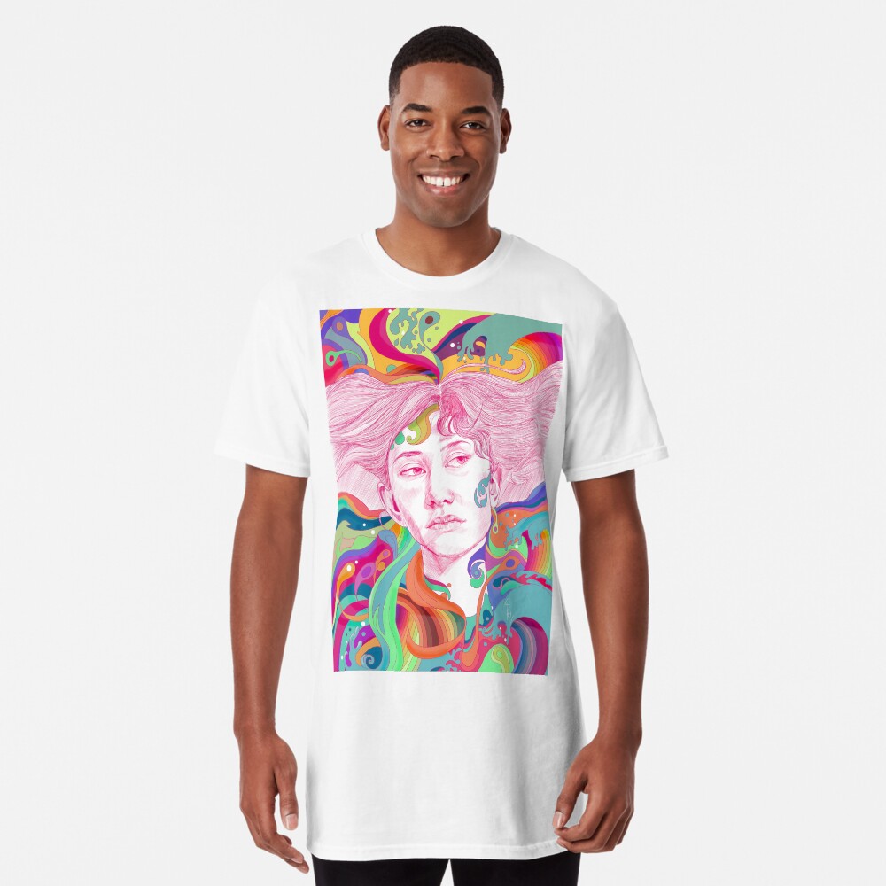 Aperçu de l'œuvre T-shirt long créée et vendue par Aldarane.