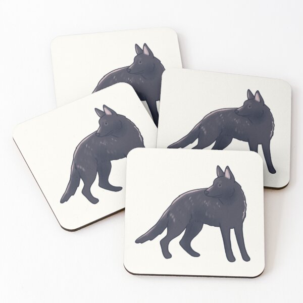 Item preview, Black german shepherd art designed and sold by Artofmayara.