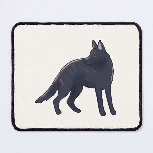 Item preview, Black german shepherd art designed and sold by Artofmayara.