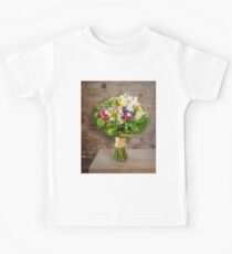 Bright bouquet of flowers Kids Tee