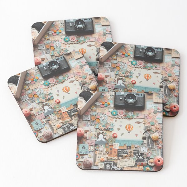 Item preview, Photography Stickers Collage, Vintage Memory, Cute designed and sold by MyTrueLove.