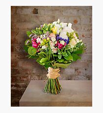 Bright bouquet of flowers Photographic Print