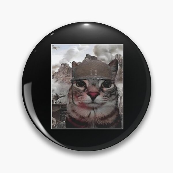 Item preview, Thousand Yard Stare Cat designed and sold by leowari.