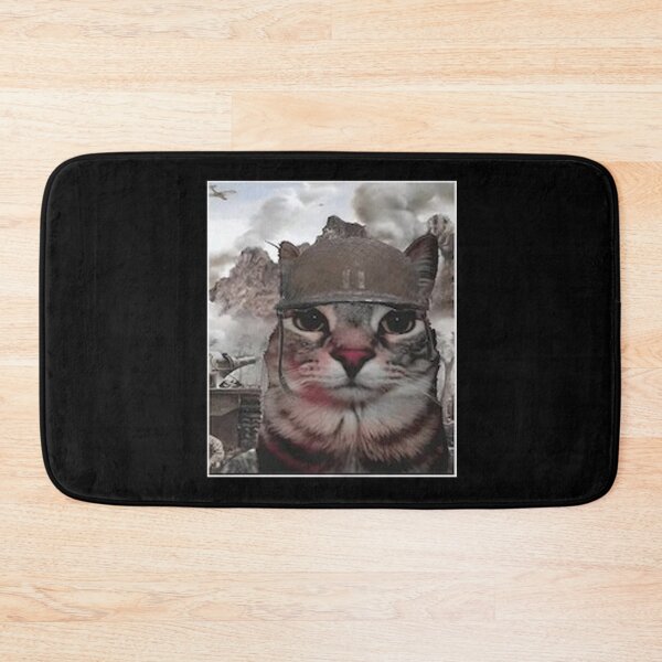 Item preview, Thousand Yard Stare Cat designed and sold by leowari.